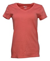 Kirkland Signature Womens V-Neck Tee Color:Salmon Pink Size:Medium - $29.03