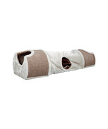 Trixie Pet Products Plush Nesting Tunnel for Cats Light Gray &amp; Brown - €60,49 EUR