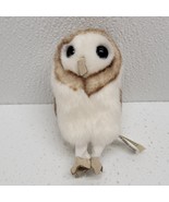 Folkmanis Mini Barn Owl Finger Puppet 4.5&quot; Full Body Realistic White Bab... - $17.45 CAD