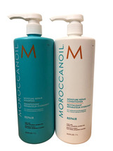 Moroccanoil Moisture Repair Shampoo & Conditioner Set Weak & Damaged Hair 33.8 o - $112.99