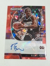 Reggie Perry Los Angeles Clippers 2020 Panini Prizm Certified Autograph Card - £3.86 GBP