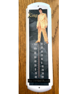 OUTDOOR THERMOMETER ELVIS KING OF ROCK AND ROLL  - $34.12 CAD