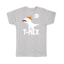 Funny Dinosaur T-Rex Mexico Mexican Hat : Gift T-Shirt Humor Wall Poster Dino Fr - £20.09 GBP