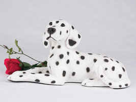 Small/Keepsake 94 Cubic Inches Dalmation Resin Urn for Cremation Ashes - £147.53 GBP