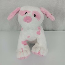 Ty Pluffies Baby Pups Pink 9” Sewn Eyes Puppy Dog 2016 Dalmatian White P... - $49.00