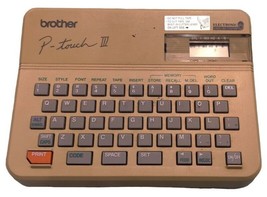 Brother P Touch PT-10 Electronic Label Maker - Unested - £2.79 GBP