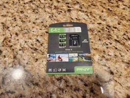 PNY 64GB Elite-X Class 10 U3 V30 microSDXC Flash Memory Card 3 Pack 100M... - $29.70