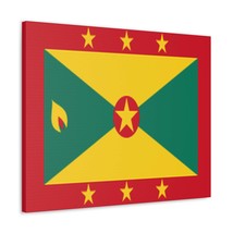 Grenada Country Flag Canvas Vibrant Wall Art Unframed Home Decor - £61.03 GBP+