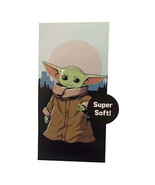 Baby Yoda Beach Towel Grogu Bath Towel - £9.74 GBP