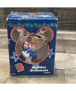 DISNEY Mickey Unlimited ENESCO Christmas Holiday Ornament ~ GOOFY with c... - £9.77 GBP