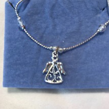 Vintage Avon Holiday Charm Anklet - Angel - $23.95