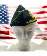 Vtg Massachusetts American Legion Post 274 Cap Hat 7 1/8 Camel Cap V Com... - $389.35 MXN