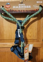 Arcadia Trail Dog Maximum Mobility Rope Harness XL Blue Neck 22-34&quot; Girth 28-40&quot; - £12.44 GBP