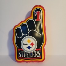 Pittsburgh Steelers 2002 Plush Finger #1 Plush 9x5x2 Stuffed Hand by Good Stuff - £6.01 GBP