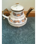 GIBSONS STAFFORDSHIRE  ENGLAND TEAPOT W148  GIMBELS BOX TORN - $36.75