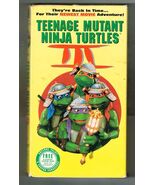 TMNT 3 Turtles in Time VHS 1993 Original Movie Samurai Japan Time Travel - $271.89 MXN