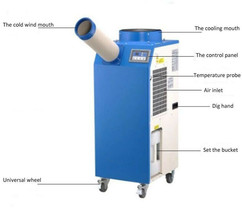  220V 1400W Portable Industrial Air Conditioner 11900Btu/h 480m³/h Air Flow - £808.50 GBP