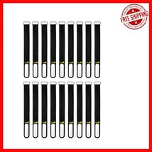 Effortlessly Organize Cords with 8-Inch Black Cinch Straps - 18-Pack Uti... - $25.21