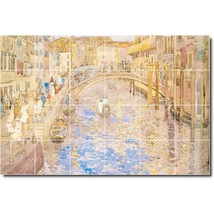 Maurice Prendergast City Painting Ceramic Tile Mural BTZ06835 - $240.00+