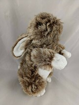 Dan Dee Rabbit Plush Brown Standing 9 Inch Stuffed Animal toy - £6.84 GBP