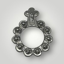 Pocket Prayer Rosary Ring Medallion - $31.73