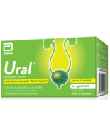 Abbott Ural Effervescent Granules 4G x 28 Sachet, Urine Alkalinizer DHL ... - $38.15 CAD