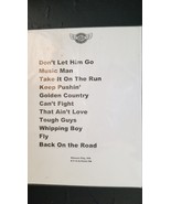 REO SPEEDWAGON - ORIGINAL NOT A COPY KANSAS CITY 8/7/2014 CONCERT USED S... - $75.00