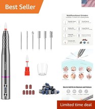 Compact Cordless Efile Nail Tool for Acrylics &amp; Gels - Perfect for At-Ho... - $840.68 MXN