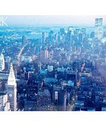 1988 View From Empire State Building New York City Postcard NYC WTC E86RP3 - €17,17 EUR