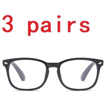 3 Pair Women Ladies Mens Unisex Round Frame Reading Glasses Blue Light Blocking - £8.02 GBP