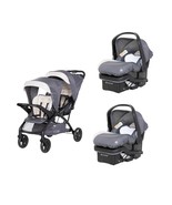 Gray Baby Trend Double Sit N Stand Stroller Travel System with 2 Infant ... - £717.03 GBP