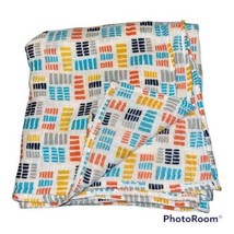 Zutano Baby Aden &amp; Anais Swaddle Blanket Multicolor Geometric Muslin Cotton - £10.10 GBP