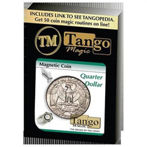 Magnetic Coin D0026 (Quarter Dollar) by Tango - Trick - £21.67 GBP