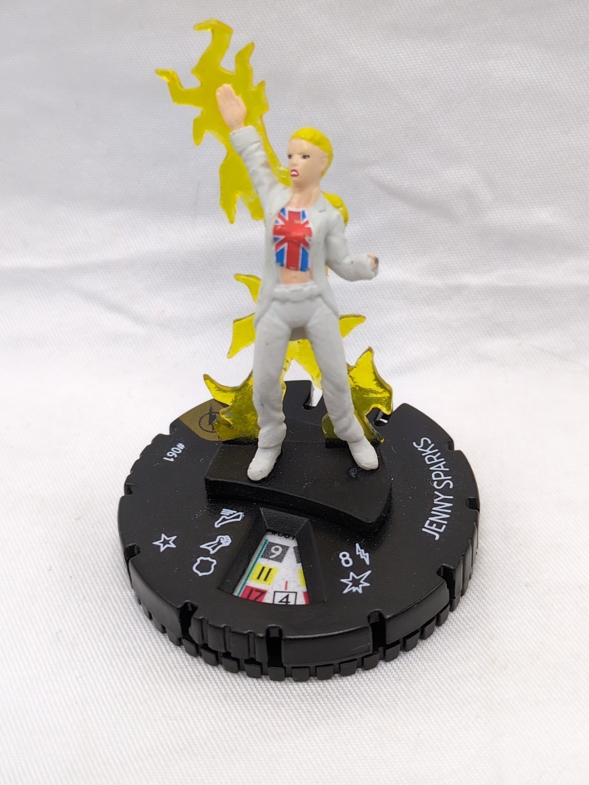 *No Card* Jenny Sparks Heroclix Super Rare Figure #061 - $9.89
