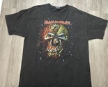 Iron Maiden Mens 2XL The Final Frontier World Tour 2010 T Shirt Black - $29.65