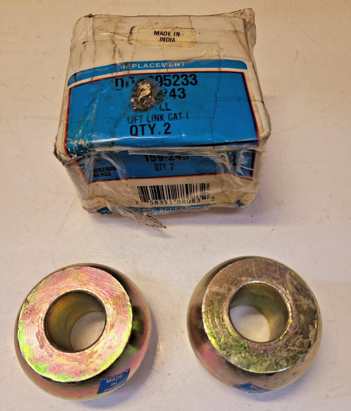 2 Quantity of Lift Link Ball Category I DDN995233 | 159-243 (2 Qty) - $34.99