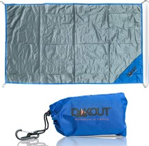 Groundsheet For Hiking Gear For Two Pouch And Carabiner Waterproof Mini Pocket - £27.14 GBP