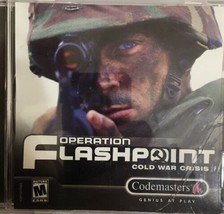 Operation Flashpoint: Cold War Crisis - Pc Cd Computer Game-TESTED-RARE Vintage - £26.60 GBP