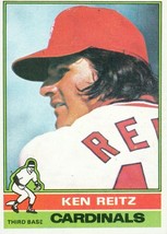 1976 Topps Ken Reitz 158 Cardinals - £0.96 GBP