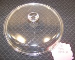 PYREX CLEAR 13 624C B ROUND LID CORNING WARE - $13.49