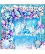 117 Pcs Frozen Birthday Party Supplies Princess Birthday Party Decoratio... - $35.08