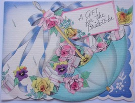 Vintage The Fairfield Line A Gift For The Bride To Be Gift Card - $2.99