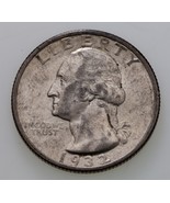 1932-S 25C Washington Quarts En Au État ,Mostly Blanc, Fort Luster - $324.75 CAD