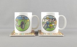 Tennis Coffee Mug Cup Player &quot;Game Set Match&quot; Wondermugs Heat Activated ... - £13.24 GBP