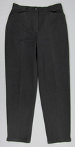 Talbots dress pants Stretch slacks career Dark Gray Womens Size 8 - £7.70 GBP