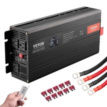 VEVOR Pure Sine Wave Inverter, 3000 Watt, DC 12V to AC 120V Power Invert... - £260.52 GBP