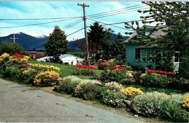 One of Prince Ruperts many beautiful gardens British Columbia Canada Postcard - £5.41 GBP