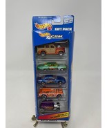 Vintage Hot Wheels 1998 HOTWHEELS.com 5 Car Gift Pack Nomad Woody #25371 - $15.99