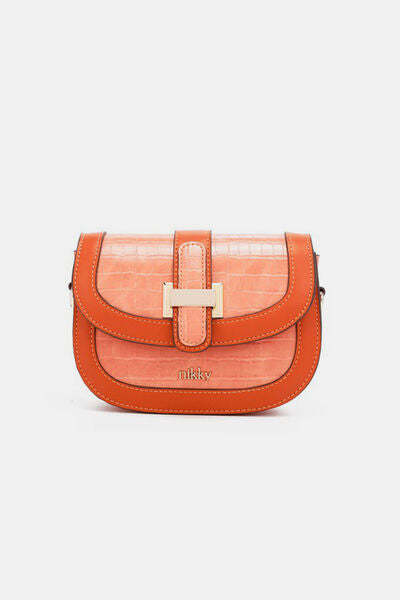 Nicole Lee USA Croc Embossed Crossbody Bag Item image 3