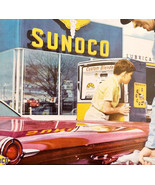 1960 Sunoco Custom Blended Gas &amp; Oil Advertisement Gasoline Vintage DWII27 - $29.99